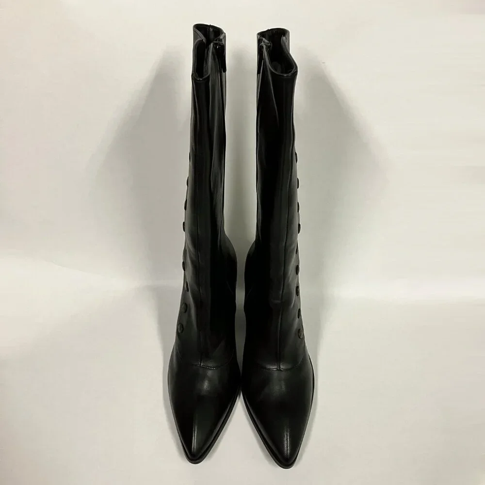 *BRAND NEW!* Fluevog 2017 Deliverance LU Boots, Black, Size 9.5 (best for 8.5)! - Picture 2 of 11
